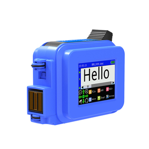 Impresora de inyección de tinta portátil mini de matriz de puntos de secado rápido y fácil de usar, codificador de mano a color para botellas de agua, en stock - Product Image 2