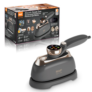 Plancha de Vapor Portátil para el Hogar con Placa Inferior de Vidrio y Pantalla LCD Inteligente para el Cuidado Profesional de la Ropa en el Hogar - Product Image 6