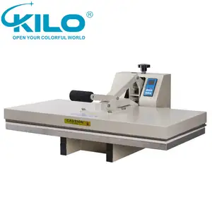 KILO Good Supplier 110V 3 Power 40x80(16"X32") Manual Heat Press Machine Large Format Heat Transfer Machine