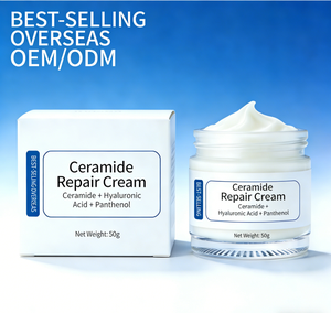 ครีมซ่อมแซมผิวหน้าเซราไมด์ ผสมไฮยาลูรอนิค แอซิด แพนทีนอล OEM ODM บำรุงผิวให้แข็งแรง ช่วยเสริมเกราะป้องกันผิว สำหรับผิวแพ้ง่าย - Product Image 2