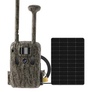 Caméra de <span class=keywords><strong>chasse</strong></span> T6 4G Lte 940 No Glow Night Vision Trail <span class=keywords><strong>Camera</strong></span> SIM Caméra sans fil pour la <span class=keywords><strong>chasse</strong></span> Camo <span class=keywords><strong>vert</strong></span> avec panneau solaire - Product Image 2