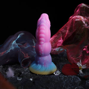 カスタム巨大なリアルなルミナスソフトシリコンディルドおもちゃ女性の大人のカップルのためのアナルマネキン液体のような大人のおもちゃ - Product Image 3
