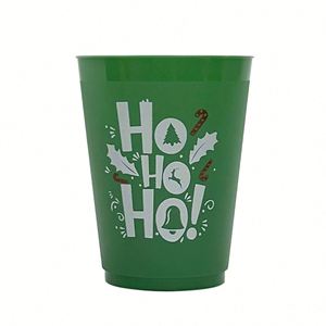 Eco-Friendly Recyclable Custom Logo Silk Screen Printed <b>Plastic</b> Stadium Mood Color Cups Promotional <b>Drinkware</b> for Advertising - Product Image 1