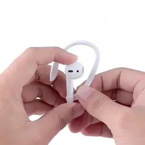 1 Paire d'Écouteurs sans Fil en Silicone Anti-perte avec Crochets d'Oreille pour le <span class=keywords><strong>Sport</strong></span>, Accessoires pour Écouteurs sans Fil Anti-chute Fabriqués en Chine - Product Image 4