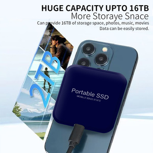 Высокоскоростной магнитный мобильный SSD USB 3.1 Type-C 1 ТБ/2 ТБ, внешний накопитель модель X3 для смартфонов - Product Image 3