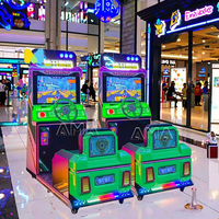 Machine de jeu vidéo Machine d'arcade de voiture de course à grande vitesse de 19 pouces à pièces pour les enfants