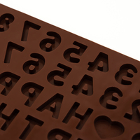 Custom Chocoladereep Cakevorm-Eco-Vriendelijke Siliconenrubber Voor Valentijn Bakken