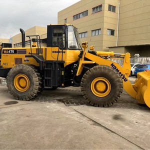 Cargadora de Ruedas <span class=keywords><strong>Komatsu</strong></span> <span class=keywords><strong>WA470</strong></span> Usada en Buenas Condiciones, Cargadora <span class=keywords><strong>Frontal</strong></span>, Capacidad de Carga Nominal de <span class=keywords><strong>6</strong></span> Toneladas, Motor de 205 kW, Caja de Cambios de Alta Calidad - Product Image 3