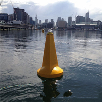 Bouée de navigation en LLDPE avec canal en mousse EPS, conception anti-collision pour la navigation maritime en haute mer, résistante aux UV