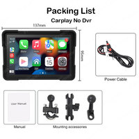 Freedconn C5000 Navigation Moto CarPlay DVR pour écran 5 pouces 480P Moniteur Android Auto sans fil étanche