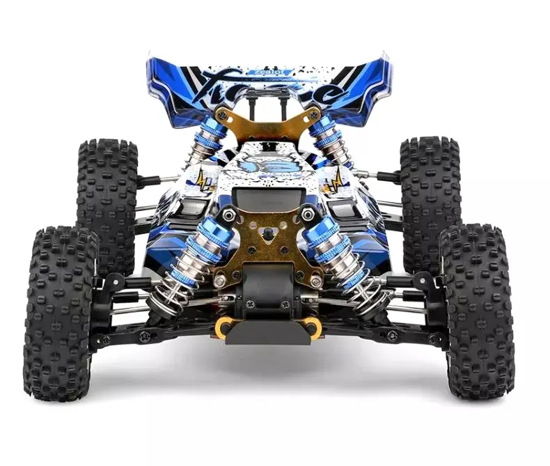 Wltoys 124017 1:12 4WD Alloy Metal Chassis Brushless Motor RC Racing 75km/h High Speed Truck Crawler Radio Control Toys
