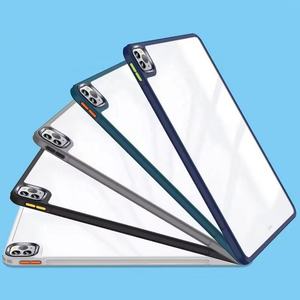 Étui pour tablette avec bouton indépendant détachable pour iPad Classic, coque arrière transparente simple en PC pour iPad Air Pro Mini, compatible avec les modèles de 8,3 à 13 pouces - Product Image 4