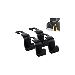 Support universel pour sac, sac à main, vêtements, boisson, courses, à accrocher au dossier de siège arrière de voiture - Product Image 1