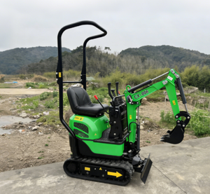 2026 创鑫 0.6 吨小型挖掘机 CX-006B CE 认证 EURO5 发动机橡胶履带式小型挖掘机，用于花园草坪护理 - Product Image 2
