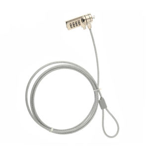 लैपटॉप लॉकिंग केबल सुरक्षा लॉक सुरक्षा स्लॉट कंप्यूटर लॉक के साथ - Product Image 1