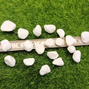 Groothandel Kiezels Tuin Landschapsarchitectuur Kiezelsteen Voor Decoratie Landschapsarchitectuur Buiten Sneeuw Witte Kiezels - Product Image 6