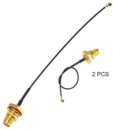 1.13 Pigital Cable Kit Ufl to Sma Ip68 Female Jack Bulkhead Connector for 1.13 Rf Cable Assembly