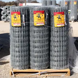 High Quality Fence Wire / Ukraine Fixed Knot Field Fence For Boar And Goat / Galvanized Field Fence