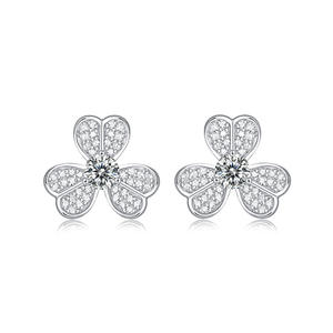 ต่างหูแฟชั่นแฟชั่น2024 S ทั้งหมดของ Chrysolite Flower ต่างหูแฟชั่นคลาสสิก - Product Image 1