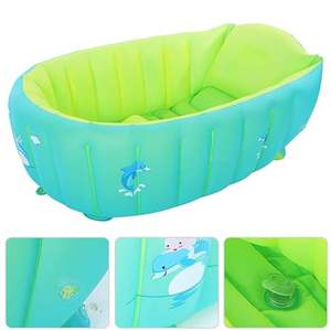 2023 <span class=keywords><strong>bañera</strong></span> para recién nacidos baby shower <span class=keywords><strong>bañera</strong></span> inflable engrosada de PVC plegable para bebés - Product Image 3