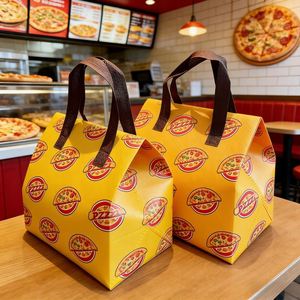 Sac isotherme de transport pour gâteaux et boissons, en aluminium, avec dégradé de couleurs, esthétique ombrée, pour la vente en gros et l'identité de marque - Product Image 2