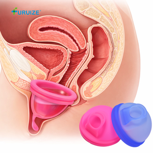 Disco Menstrual Reutilizable de Marca Privada Furuize, 100% Silicona de Grado Médico, Disco Menstrual a Prueba de Fugas, Fabricante de Higiene Femenina - Product Image 4