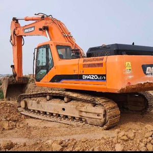 Doosan รถขุดดินแบบใช้ไฮดรอลิกแบบมือสอง DH420LC-7มีขนาดใหญ่42ตัน DH400 DH370สภาพดี - Product Image 1