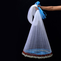 Équipement de lancer de qualité professionnelle, filet de pêche américain haute résistance, lest en plomb américain pour eau salée et eau douce, appât à lancer à la main