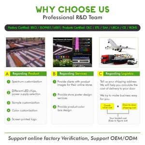 2026 chất lượng tốt nhất LED lm301h 360W phát triển ánh sáng quang phổ đầy đủ dẫn phát triển ánh sáng cao PPE 6 thanh trang trại đèn - Product Image 6