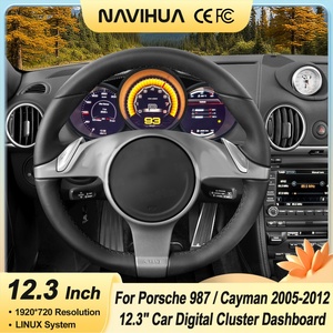 NaviHua 12.3" LCD Dashboard <b>for</b> Porsche Cayman 987 2005 2012 <b>Car</b> Digital Cluster Instrument Virtual Cockpit <b>Speedometer</b> Upgrade - Product Image 4