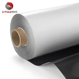 Materiais rolo magnético PVC branco/rolo magnético folha/ímã borracha