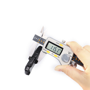 Hebilla de seguridad de plástico para portabebés y trona A024 26 mm con diseño de un solo tirador - Product Image 2