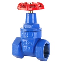 Vanne à opercule filetée haute pression PN16, raccordement à vis BSP/NPT, en fonte ductile, pour alimentation en eau, modèle Z15W-16Q, 1 pouce DN25