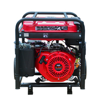 Générateur à essence Stanford 5KW, moteur 420CC, système de démarrage par lanceur, AVR ATS en option, portable, AC 50Hz pour la sauvegarde d'urgence