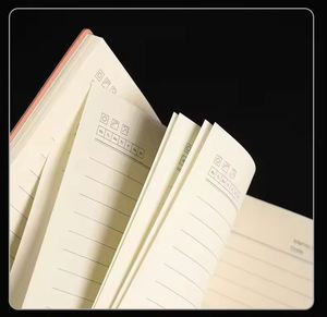 Custom Business <b>A5</b> Office Gift Wholesale Can Print Logo Soft Leather Thickened Simple Notebook - Product Image 4