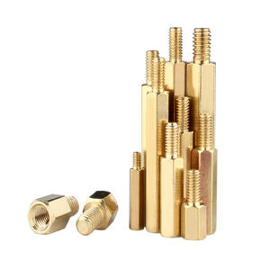 متر مربع * 4 + 4 ذكر أنثى عرافة النحاس الفواصل المواجهات مسامير الجوز النحاس عرافة المواجهة - Product Image 1