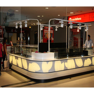 Tavolo da <span class=keywords><strong>Bar</strong></span> su Misura in Superficie Solida Ecologica, Design <span class=keywords><strong>Lineare</strong></span> Contemporaneo per Hotel, Scuole e Appartamenti - Product Image 3