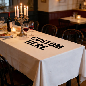 <span class=keywords><strong>Mantel</strong></span> de Satén Elegante Personalizado - Cubierta Rectangular de Lujo para Bodas, Fiestas y Banquetes - Product Image 4