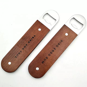 Dụng Cụ Mở Chai Bằng Gỗ Mới Móc Chìa Khóa Dụng Cụ Mở Chai Bia Khắc Laser Tùy Chỉnh Móc Chìa Khóa Vòng Chìa Khóa Thiết Kế In Logo Dụng Cụ Mở Chai - Product Image 3
