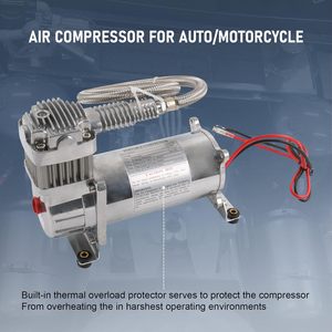 <span class=keywords><strong>Compresseur</strong></span> de suspension pneumatique d'usine, pompe DC 12V 480c/444C/485C MAXPOWER 200 PSI noir, <span class=keywords><strong>compresseur</strong></span> Viair pour <span class=keywords><strong>kit</strong></span> de suspension pneumatique - Product Image 4