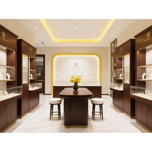 Stands de présentation de comptoir personnalisés, kiosque de présentation de <span class=keywords><strong>bijoux</strong></span> de luxe, vitrine de magasin de détail, armoire de centre commercial, vitrine en verre - Product Image 1