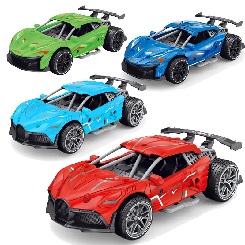 Factory Price Diecast Car Model Toy 1:32 Die-cast Pull Back Racing Car Alloy Racer Toy Vehicle With Sound