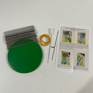 Máquina de costura artesanal, pequena máquina de costura de tricô, ferramentas de versão, mini loom