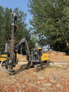 중고 디젤 광산 기계 보어홀 수직 시추 오픈 피트 암석 천공기 석재 천공 장비 최대 29m 깊이 168kw 출력 - Product Image 2