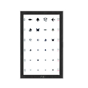 Tabla Optométrica de Pantalla Vertical Guanglong de 21.5 Pulgadas con Función de Espejo y Bastón - Product Image 3