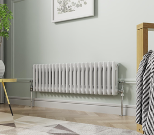 Radiateur horizontal en fonte à double panneau pour salons modernes - Haute performance thermique et écoénergétique - Product Image 3