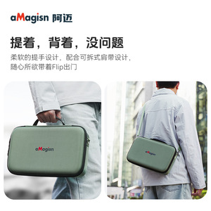 aMagisn Dji Flip Case Neoprene Shockproof <b>Camera</b> <b>Bag</b> For Drone Vlogging - Product Image 5