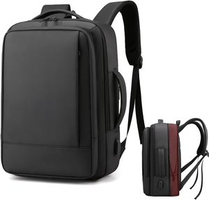 <span class=keywords><strong>Sac</strong></span> à dos de voyage extensible grande capacité avec logo personnalisé pour ordinateur portable, idéal pour le travail et les affaires, pour hommes et femmes - Product Image 1