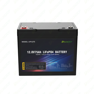 Batería de Litio Hierro Fosfato (LiFePO4) de 12V 70AH/75AH para Almacenamiento de Energía en Automóviles, LFP1275 12v 70ah - Product Image 2