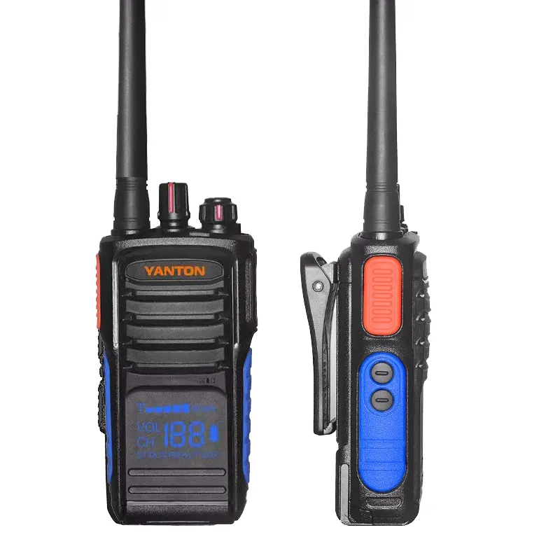 Toptan T-328 el Walkie Talkie 20km Vhf Uhf radyo iletişim gizli ekran 199 Chnanels amatör radyo